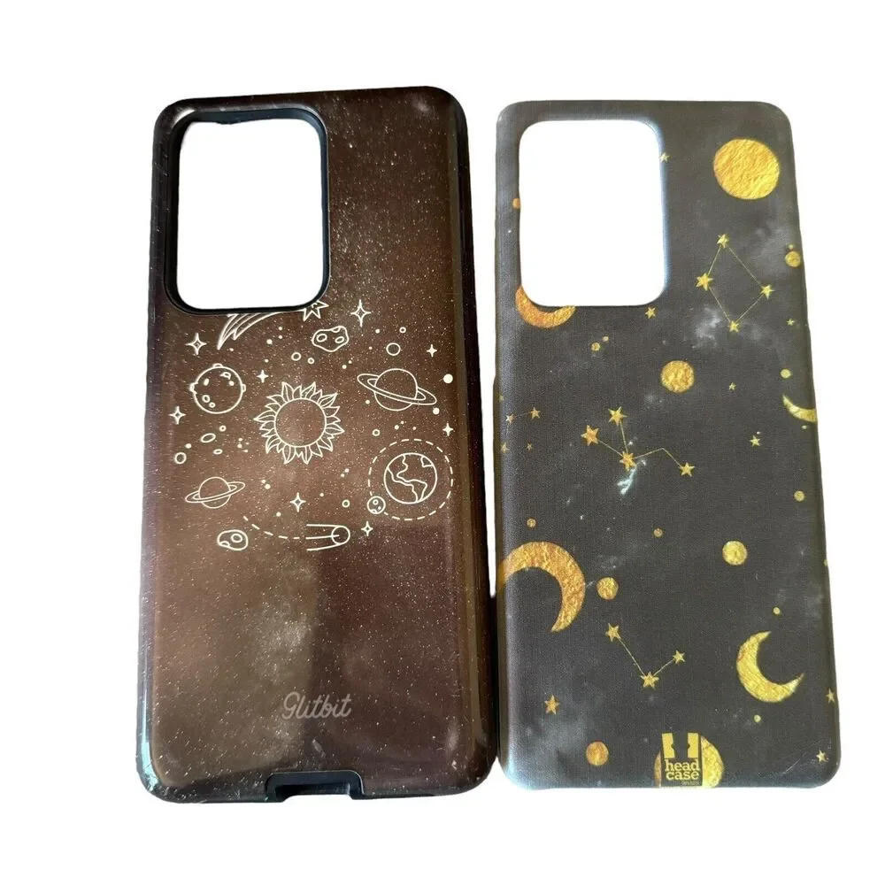 Samsung Galaxy S20 Ultra Head Case Designs Constellation Marble Galaxy Soft Gel